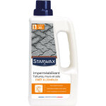 Brunel - impermabilisant eau et graisses pour toitures, murs et sols extrieurs 1l starwax