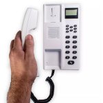 Station d'appel additionnelle blanche pour interphone de bureau sans - fil 300 mètres (avec écran lcd) ... Station d'appel additionnelle blanche pour interphone de bureau sans - fil 300 mètres (avec écran lcd) ...
