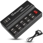 Station de charge 12 ports, adaptateur secteur hub usb 5v 10a, chargeur multi ports pour téléphone portable, ... Station de charge 12 ports, adaptateur secteur hub usb 5v 10a, chargeur multi ports pour téléphone portable, ...