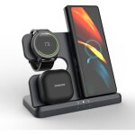 Station de charge inductive pour samsung, chargeur sans fil 3 en 1 pour galaxy watch 5 / 5 pro / 4 / ... Station de charge inductive pour samsung, chargeur sans fil 3 en 1 pour galaxy watch 5 / 5 pro / 4 / ...