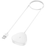 Station de chargement magn�tique sans fil compatible avec haut - parleur sonos roam, roam sl blanc