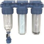 Station de filtration eau de pluie bwt triplex puresky - filtre rcuperateur eau de pluie