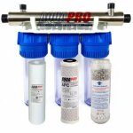 Station de filtration uv reminralisante eau de pluie