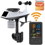 Station m�t�o intelligente - prumya - tuya - wifi tuya - capteur ext�rieur sans fil - temp�rature & humidit� ...