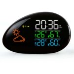 Station mto radio pilote avec capteur extrieure et intrieure, temprature, prvisions mto, humidit, ...