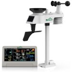 Station météo sans fil sqech, station météo 7 en 1 avec capteurs sans fil intérieur et extérieur, prévisions ... Station météo sans fil sqech, station météo 7 en 1 avec capteurs sans fil intérieur et extérieur, prévisions ...