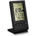 Station mto sans fil, thermomtre hygromtre baromtre intrieur extrieur, horloge numrique rveil ...