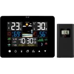 Station mto sans fil, thermomtre hygromtre numrique intrieur et extrieur avec prvisions mto, ...