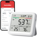 Station m�t�o switchbot, thermom�tre hygrom�tre meter pro, blanc