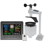 Station m�t�o wi - fi 5 en 1 affichage et vitesse du vent pr�visions m�t�o de pr�cipitations temp�rature ...