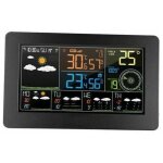 Station m�t�o wifi multifonction couleur app contr�le intelligent moniteur m�t�o temp�rature ext�rieure ...