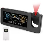 Bazywtyh - station mtorologique sans fil avec capteur extrieur, cran lcd, prvisions mtorologiques, ...