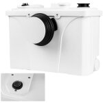 Station de relevage eaux uses matires fcales, pompage broyeur sanitaire pour wc douche 700w - swanew ...