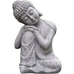 Statue bouddha exterieur en r�sine r�sistant � corrosion, statue jardin apporter bonne chance bon augure ...