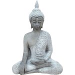 Statue bouddha shiva statuette en pierre massive en forme de shiva assis en m�ditation, r�sistante au ...