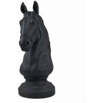 Statue cavalier - rsine - noir - interior's