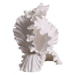 Statue fleur blanche - rsine - blanc - interior's