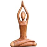 Statues sculptures, statue desse yoga mditative, fille figurines yoga abstraite modle femme statue ...