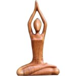 Statues sculptures, statue desse yoga mditative, fille figurines yoga abstraite modle femme statue ...