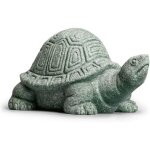 Statue de tortue en pierre d�coration d'aquarium petit poisson d�coration d'aquarium d�coration de jardin ...