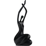 Statuette de yoga sculptures dcoratives de mditation en rsine - dcoration de bureau pour la maison ...