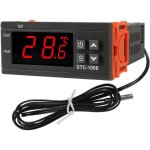 Stc - 1000 contrôleur de température numérique à led 10 a dc 24 v thermostat celsius de chauffage et ... Stc - 1000 contrôleur de température numérique à led 10 a dc 24 v thermostat celsius de chauffage et ...