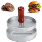 Steak hach� press, presse a steak hach� antiadh�sive, presse hamburger en aluminium, presse � burger ...