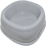 Stefanplast - ecuelle carrée 600 ml, gris en plastique, pour chat et chien Stefanplast - ecuelle carrée 600 ml, gris en plastique, pour chat et chien