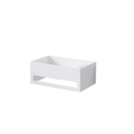 Steinberg s�rie 440 lavabo mural, avec trop - plein, avec trou pour