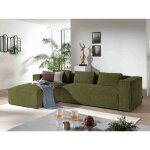 Lisa design - stella - canapé d'angle - en velours côtelé - 4 places - style contemporain - gauche - ... Lisa design - stella - canapé d'angle - en velours côtelé - 4 places - style contemporain - gauche - ...