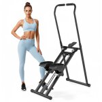 Stepper avec �cran led, appareil de fitness pour un entra�nement efficace, capacit� de charge 110 kg