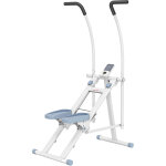 Stepper escalier - sportnow - pliable - p�dales r�glables �cran lcd - pour exercice de gym � domicile ...