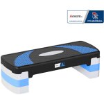 Stepper fitness aerobic - collaboration aosom. fr x ffhandball - hauteur reglable surface antiderapante ...