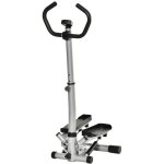 Stepper fitness avec poign�e - entra�nement jambes / fessiers - �cran lcd - vitesse r�glable 55x53x118 ...