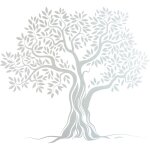 Stickers d�poli - arbre - 27x30 cm