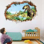Sticker mural dinosaure sticker mural pour enfants, sticker mural dinosaure grand, sticker mural dinosaure ...