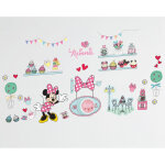 Stickers muraux minnie - d�coration chambre enfant disney