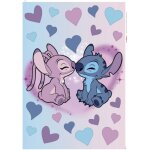 Sticker mural stitch et angel câlins et c?urs Sticker mural stitch et angel câlins et c?urs