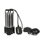 Stier pompe immerge pour eaux uses acier inoxydable, estw - 1100, 15 500 litres / h, profondeur 7 m, ...