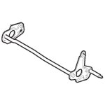 Stiga - axe de liaison roue avant tondeuse  batterie ggp - 381302919 / 0