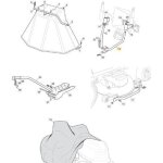 Stiga original znb tche barre de remorquage - 382033113 / 0