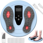 Stimulateur circulatoire rechargeable, circulation sanguine jambes, th�rapie par lumi�re rouge + ems ...
