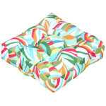 Stof tamaris coussin de sol multicolore 60x60x12cm - stof