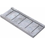 Stone by stone - grille de caniveau travertin 1er choix - silver - 20x50x3cm - vieilli - vendu  l'unit ...