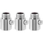 Stop douche laoa 3 pi�ces robinet d'arr�t du pommeau de douche g1 / 2, economiseur d'eau pour douche ...