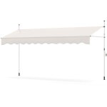 Store de balcon retractable sans percage hauteur reglable protection uv