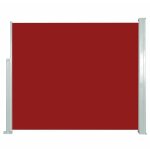 Maisonchic - store banne, auvent latéral rétractable, paravent extérieur 120 x 300 cm rouge owv76805 ... Maisonchic - store banne, auvent latéral rétractable, paravent extérieur 120 x 300 cm rouge owv76805 ...