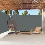 Maisonchic - store banne, auvent latéral rétractable, paravent extérieur anthracite 200x600 cm owv43065 ... Maisonchic - store banne, auvent latéral rétractable, paravent extérieur anthracite 200x600 cm owv43065 ...
