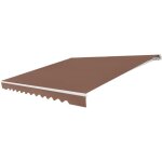Store banne manuel 4mx2, 5m, auvent de terrasse extrieur et tissu rsistant aux uv avec manivelle et ...