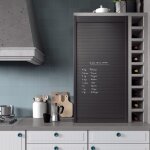 Store basic plus 1500 - 600 l - 37 pvc noir m. gr16